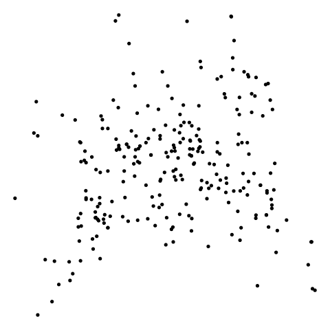 set BASE - Voronoi diagram animation (worm ;-)